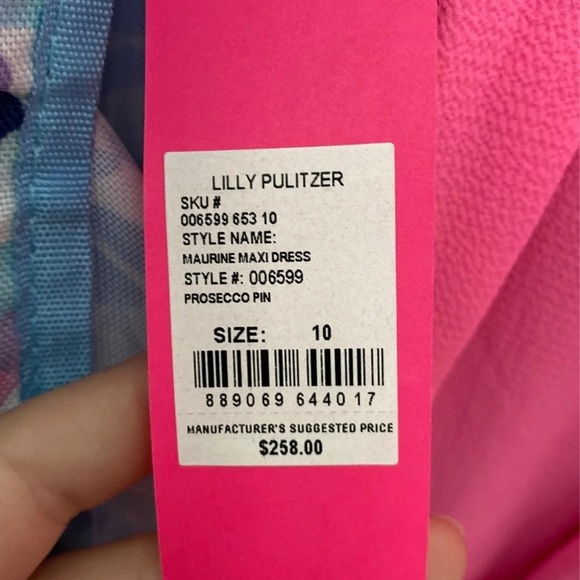 Sold!!! Lilly Pulitzer Maurine Maxi - Picture 3 of 3